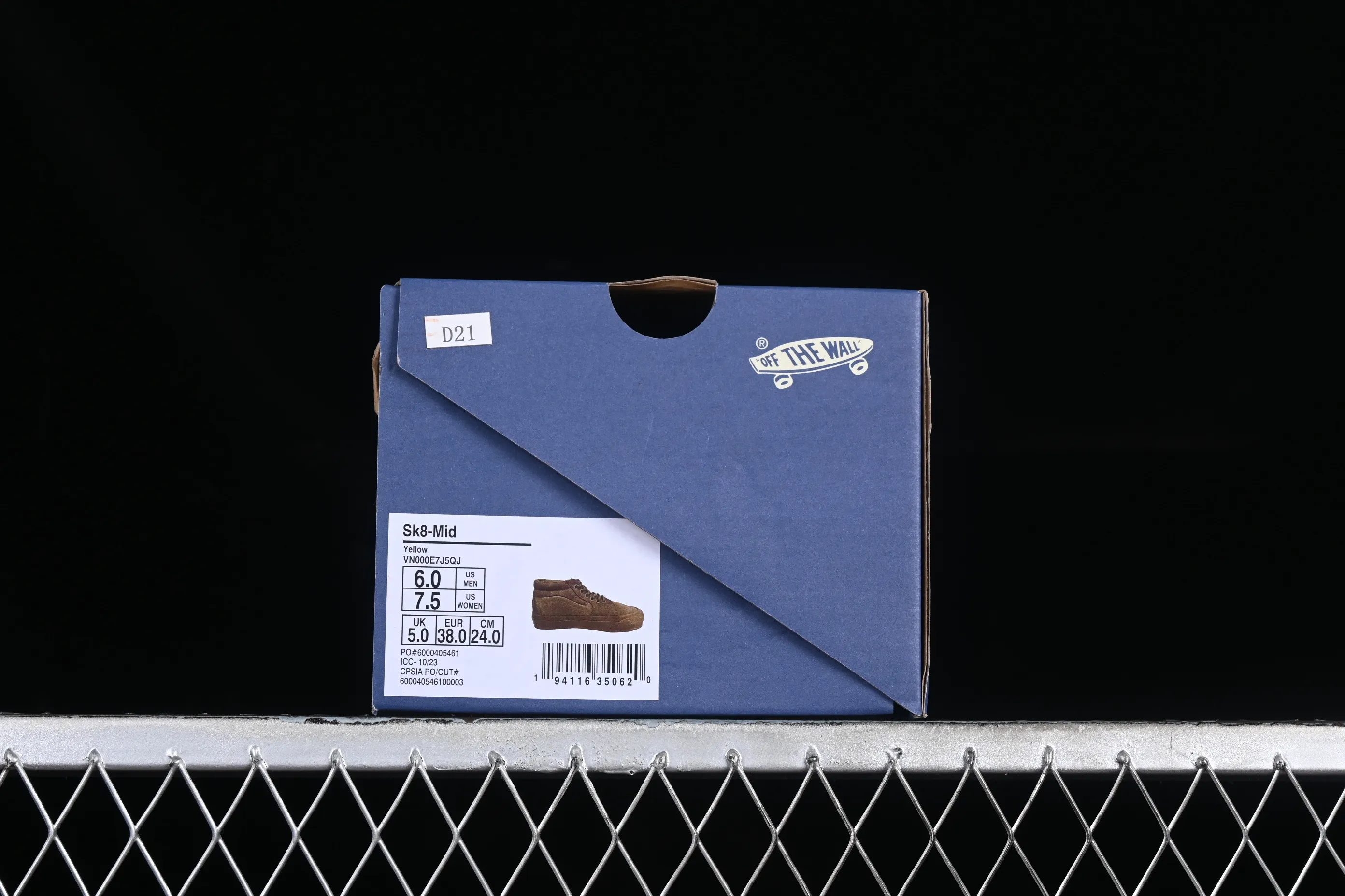 All categories Vans Vans series Vans Mid Vans China Vans TDC Sk8-Mid Reissue 83 Mg 2024 spring limited edition Chinese casual sneakers VN000E7J5QJ